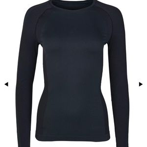 Sweaty Betty London athlete seamless workout top